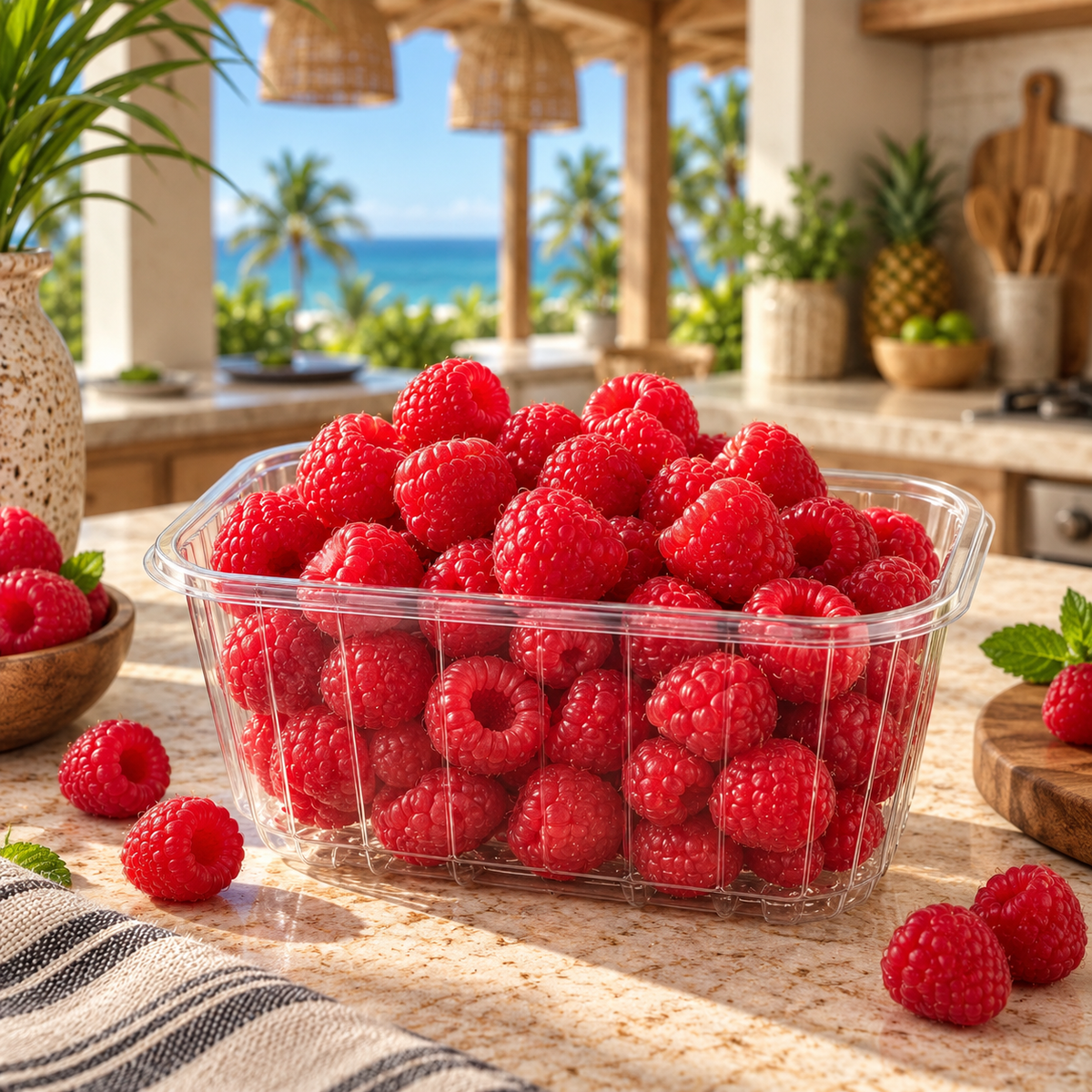 Raspberries - 1 Container