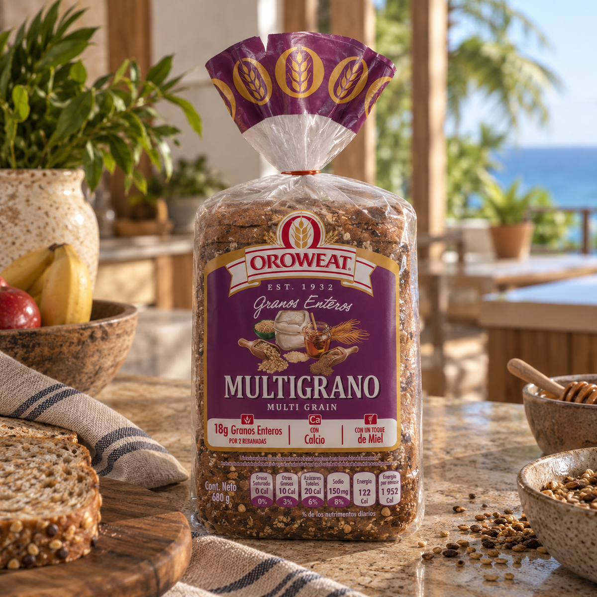 Bread Multigrain Oroweat - Loaf