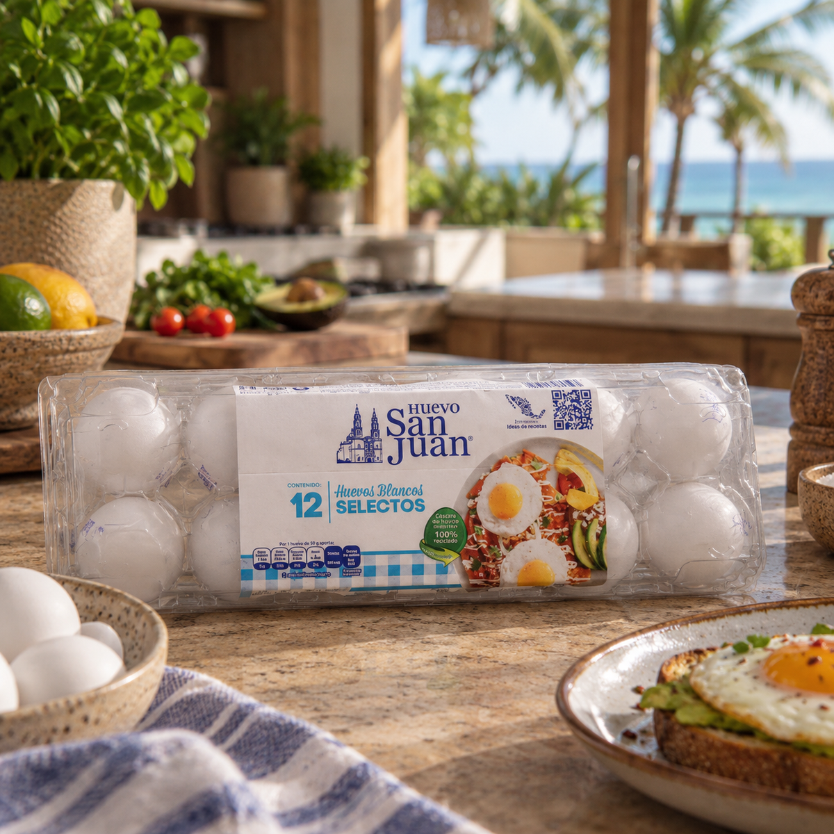 Eggs San Juan (12 pcs) 1 Container