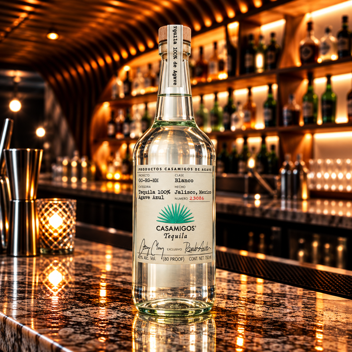 Tequila Blanco Casamigos - 750 ML