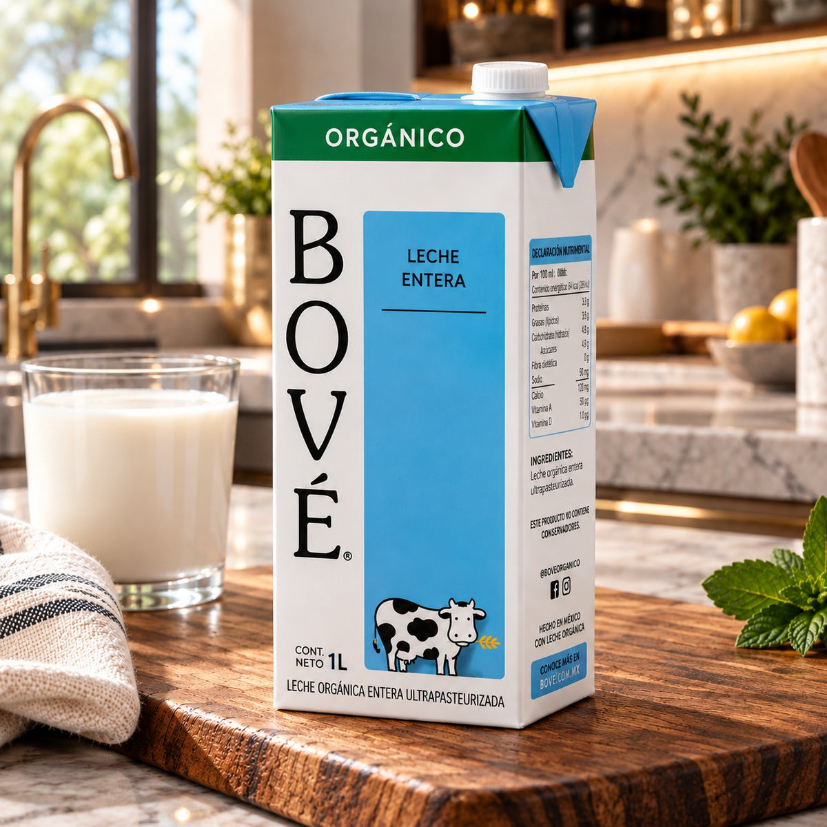 Organic Whole Millk Bode - 1 L