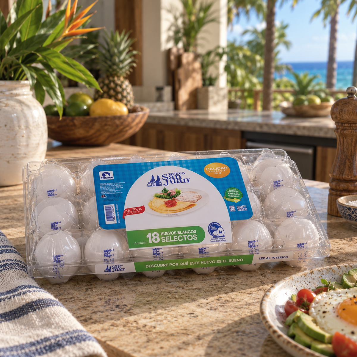 Eggs San Juan (18 pcs) 1 Container