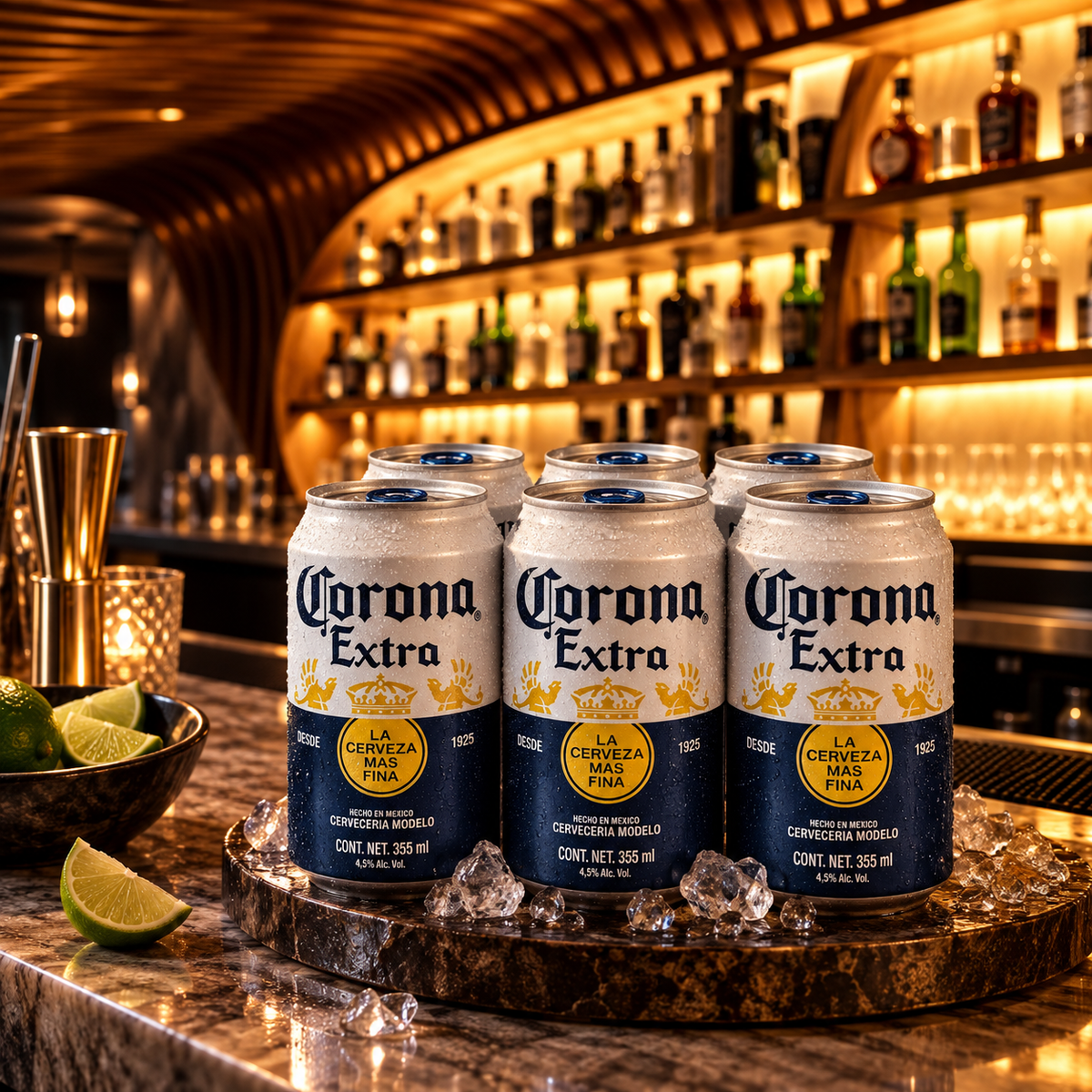Corona Extra Beer Can - 355 ML (6 pack)