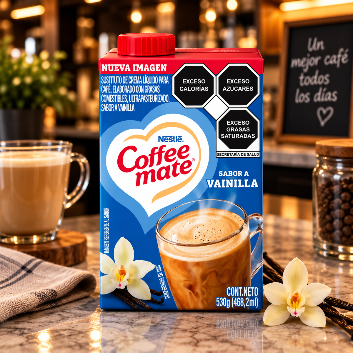 Coffee Creamer Coffeemate Vanilla - 530 G