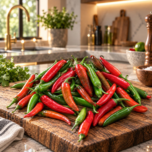 Serrano Pepper (spicy) - 1 Kg